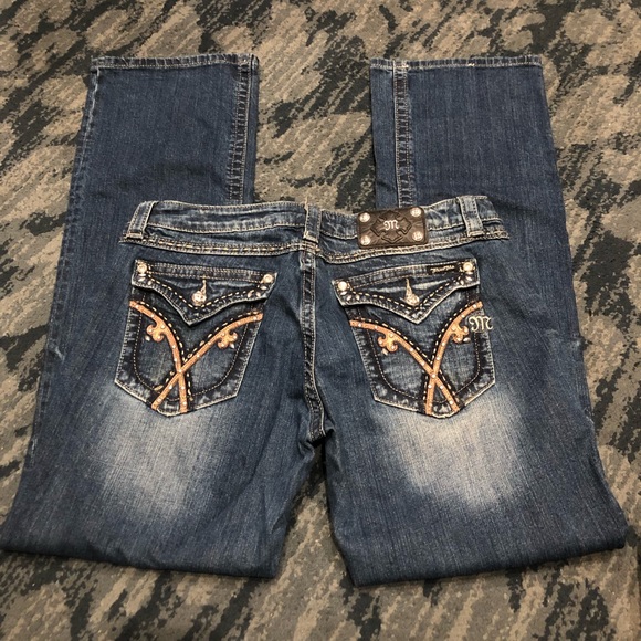 ‼️SOLD‼️ Womens Miss Me Boot Jeans Size 34 👖 - Picture 3 of 12
